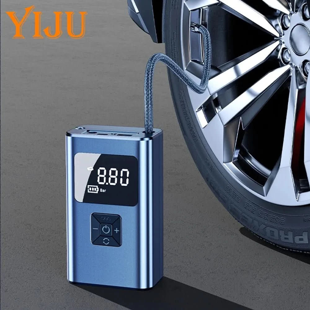 משאבת אוויר אלחוטית לרכב – קומפקטית, חכמה וללא חוטים! - Laxina Store